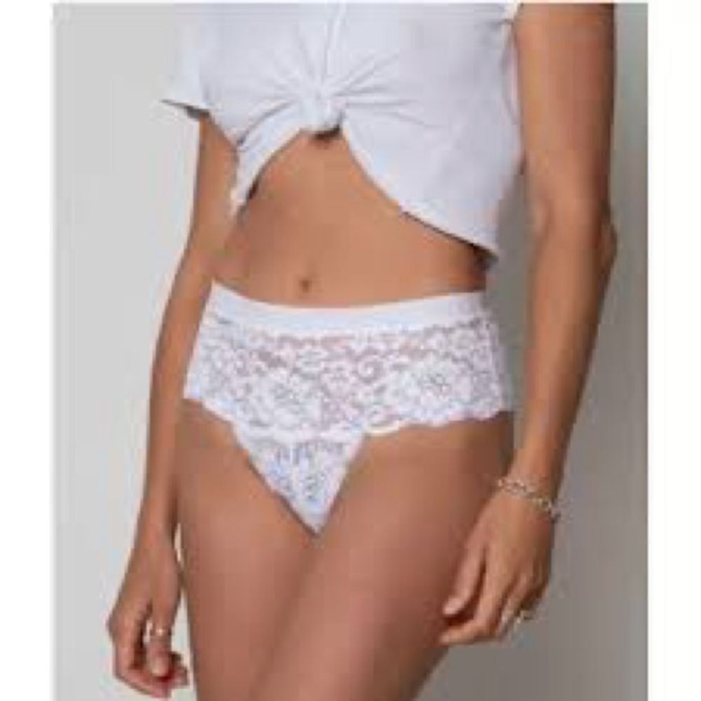 We are HAH spin me panty in white